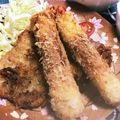 ちょこだいふく's cooksnap of when they made 節約♪竹輪と人参で海老フライ風♪.