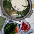 charlie51's cooksnap of when they made 土鍋でチーズフォンデュ.