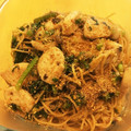 うーろんちゃちゃちゃ's cooksnap of when they made ささみと春菊の和風ごまパスタ.