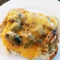 gogators's cooksnap of when they made ＊オレンジ醤油でサーディンチーズトースト.