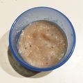 なつき☆ミ's cooksnap of when they made 離乳初期☆しらすと人参の10倍粥.