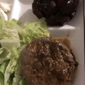 Yokchina's cooksnap of when they made シェフ直伝梅干しハンバーグステーキソース.