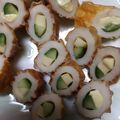 神嫁⭐️'s cooksnap of when they made お弁当に♪キュウリ＆チーズ in ちくわ.