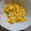 ゆず☆ななみ's cooksnap of when they made レンジで簡単！スクランブルエッグ.