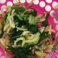 kijuhyt's cooksnap of when they made 冬～春菊と大根のさっぱり酢の物♪.