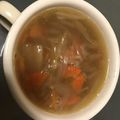めい太＆ぽこ太's cooksnap of when they made 時短で簡単！コンソメスープ.
