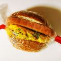 ＯＢＵ's cooksnap of when they made 糖質制限ブランパンで！スパムエッグサンド.