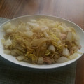 donuts★'s cooksnap of when they made 白菜とツナの和風ゆず胡椒パスタ　.