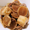 nikkijamie's cooksnap of when they made 輪切り大根（切り干し大根）と豚肉の煮物.