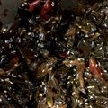 ♪まるえ's cooksnap of when they made ピリ辛茎わかめの佃煮.