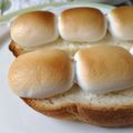 NAGANO久留米's cooksnap of when they made 水切りヨーグルトで♪マシュマロトースト.