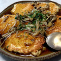 shibatama's cooksnap of when they made 鶏挽肉と厚揚げのあんかけバーグ。.