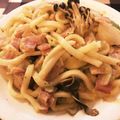 みごー's cooksnap of when they made 簡単♡アボカド•ベーコンのクリームうどん.