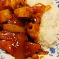 YEONCAT's cooksnap of when they made 韓国　イカの辛炒め　　オジンオポックム.