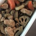 そらまめま's cooksnap of when they made 鶏肉☆蓮根☆蒟蒻☆人参の炒め煮.