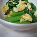 みやびうさぎ's cooksnap of when they made 小松菜☆たまごふんわり炒め.