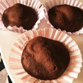 ふもり's cooksnap of when they made 電子レンジでフォンダン風豆乳チョコケーキ.