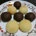 きょんきき's cooksnap of when they made ホワイト＆チョコ　基本のスノーボール.