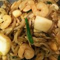 dentalako's cooksnap of when they made 海鮮もやしあんかけ炒め.