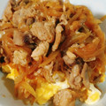 せな393's cooksnap of when they made 漬けなくていい！豚の生姜焼き＆ふわたま丼.