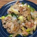 ガッちやん's cooksnap of when they made 豚バラと長ネギのにんにく炒め.