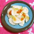 mmameco's cooksnap of when they made 秋限定♪カブの柿酢味噌和え.