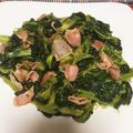 tasa4L's cooksnap of when they made 超簡単★のらぼう菜のペペロンチーノ炒め.