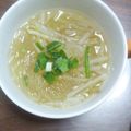 クック9WDD9M☆'s cooksnap of when they made 簡単☆ヘルシー☆もやし春雨スープ.