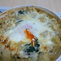 野菜不足のうさぎ's cooksnap of when they made たまごが乗った簡単グラタン.