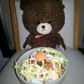 ミーちゃん姉妹のれ's cooksnap of when they made 早い！簡単！～究極の牛豚鶏肉丼～.