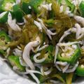 しずしずしずか's cooksnap of when they made オクラとめかぶの梅肉和え(^^).