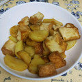 めざましだんご's cooksnap of when they made 簡単！厚揚げとポテトの甘辛炒め.