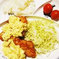 クックV8M6MF☆'s cooksnap of when they made タレが絡む！揚げないチキン南蛮.