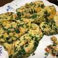 HikariNMY's cooksnap of when they made 巻かずにしっとり♡ニラ玉だし巻き玉子.