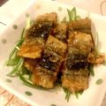 S＊mama♡'s cooksnap of when they made 骨までぱくぱく♪さんまの甘辛揚げ.