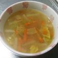 もぐ・ω・くま's cooksnap of when they made 人参、白菜、納豆の味噌汁.