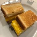 ラクラクダ's cooksnap of when they made 喫茶店の味 分厚い関西の玉子サンドイッチ.