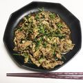 みけねこみなこ's cooksnap of when they made 豚と豆苗のピリ辛味噌炒め.