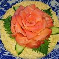 はむたまご1号's cooksnap of when they made 子どもの日に ケーキ寿司　画像つき.