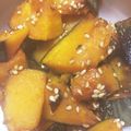 そらたママ's cooksnap of when they made コロコロかぼちゃのバターソテー.