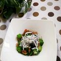 ﾁｲﾁｬﾝﾏﾏ's cooksnap of when they made オクラの梅和え　しらす添え　.