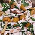 気まぐれまちこ's cooksnap of when they made ササミとなめこの梅肉和え.