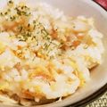 yuyayazu's cooksnap of when they made きのこと鮭の洋風炊き込みご飯.