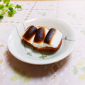 旦那は皿洗い's cooksnap of when they made おひとりさまのりんご飴風トースト.