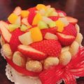 Uguisumoti's cooksnap of when they made クリスマスにも☆シャルロットケーキ☆.