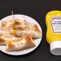 せきじゅんいち's cooksnap of when they made ☆餃子の皮でチーズウインナー巻き☆.