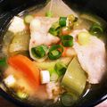 モケ缶's cooksnap of when they made とん汁風・・・お味噌汁.