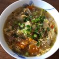 HikariNMY's cooksnap of when they made 具沢山で大満足♡ダシダカレー春雨スープ.