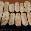 yakumo20xx's cooksnap of when they made ツナマヨコーンのおにぎらず.