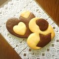 cook☆ayame's cooksnap of when they made ♥ハートクッキー♡.